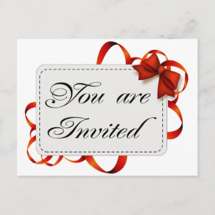 Carte d'invitation >> Vous êtes invité