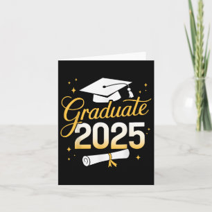 Carte Diplômé 2025 Pour Cl De 2025 Graduation