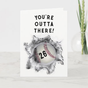 Carte Diplôme de baseball