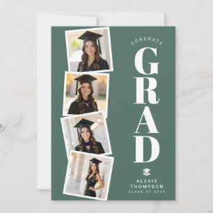 Carte Diplôme de fin d'études personnalisé moderne