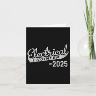 Carte Diplôme de génie électrique 2025