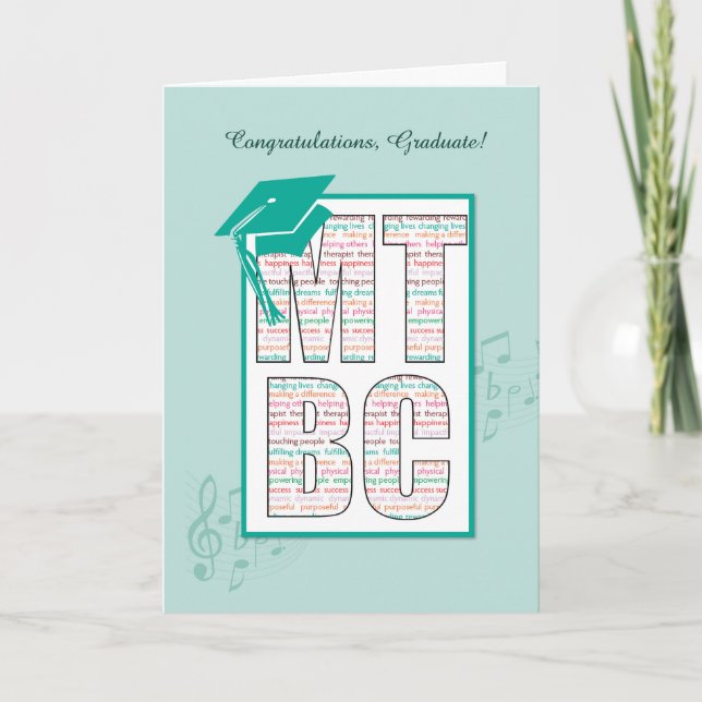 Carte Diplôme de la MTBC certifié par le Music Therapy B (Devant)