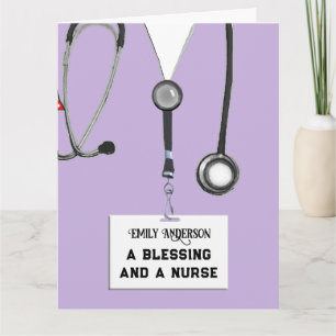 Carte Diplôme de l'école de soins infirmiers