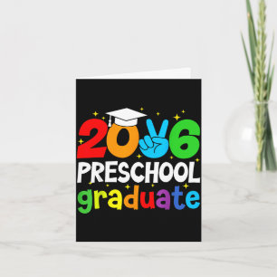 Carte Diplômé de maternelle 2026 pré-maternelle diplômé 