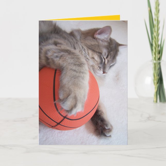 Carte Diplômé de rêves de basket-ball (Devant)