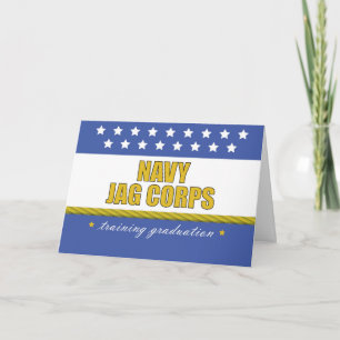 Carte Diplôme d'instruction du Corps du JAG de la Marine