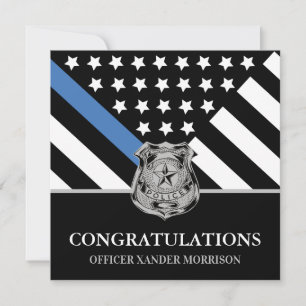 Carte Diplôme d'officier de police chargé de l'applicati