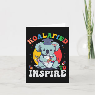Carte Diplômé drôle Koalafied pour inspirer la sensibili