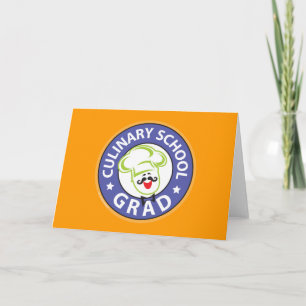 Carte Diplôme d'une école culinaire