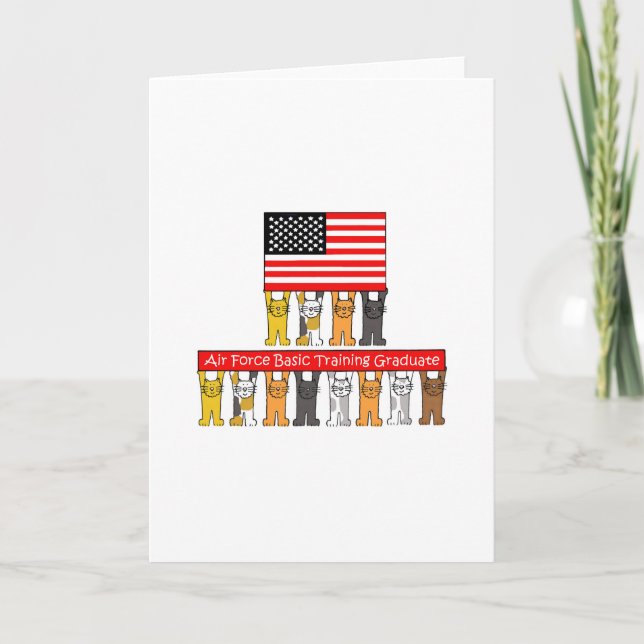 Carte Diplômé en formation de base de l'armée de l'air a (Devant)