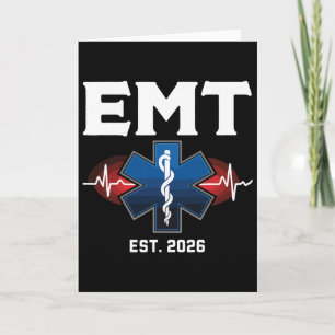 Carte Diplômé Étudiant Urgentiste 2026 Emt Est. 2026 
