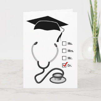 Carte Diplômé Médicale | Félicitations Nouveau Docteur