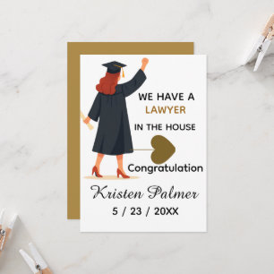 Carte Diplôme personnalisé de la faculté de droit