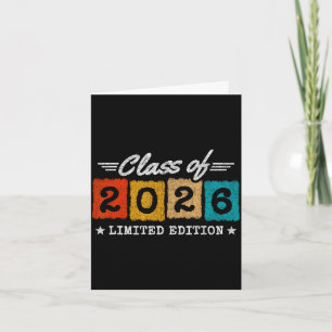 Carte Diplômés de la promotion 2026 - diplômé de 2026 -