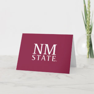 Carte Diplômés de l'Université d'État du Nouveau-Mexique
