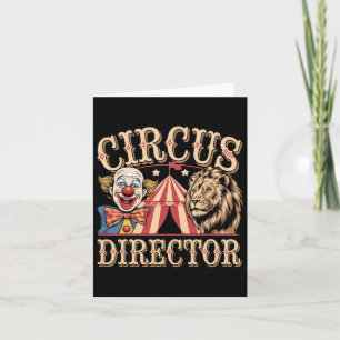 Carte Directeur de cirque 