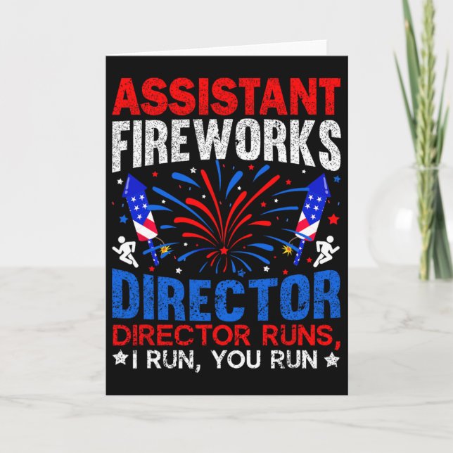Carte Directeur de feux d'artifice instantanés Jour de l (Devant)