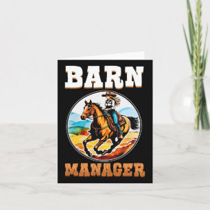 Carte Directeur de la grange I équestre Pony Horse Fan