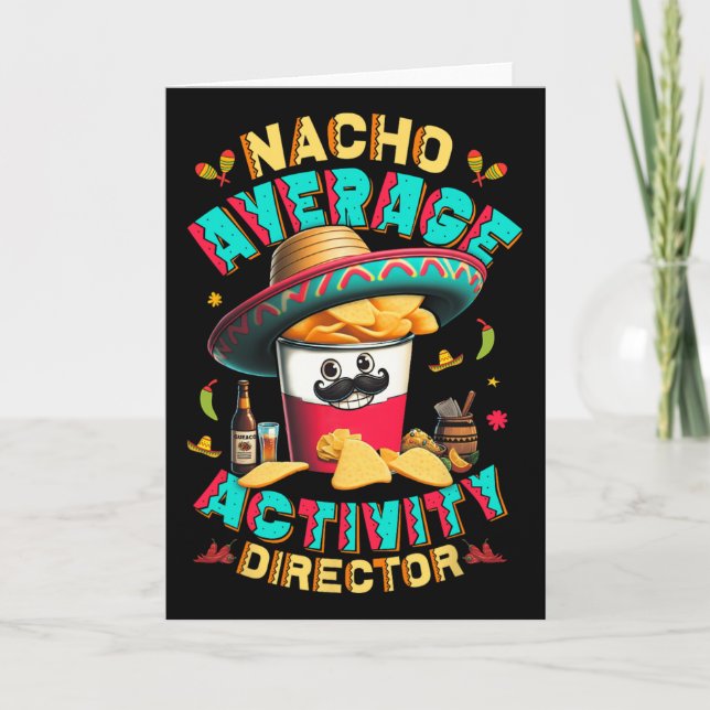 Carte Directeur Nacho Activité moyenne Directeur Cinco D (Devant)