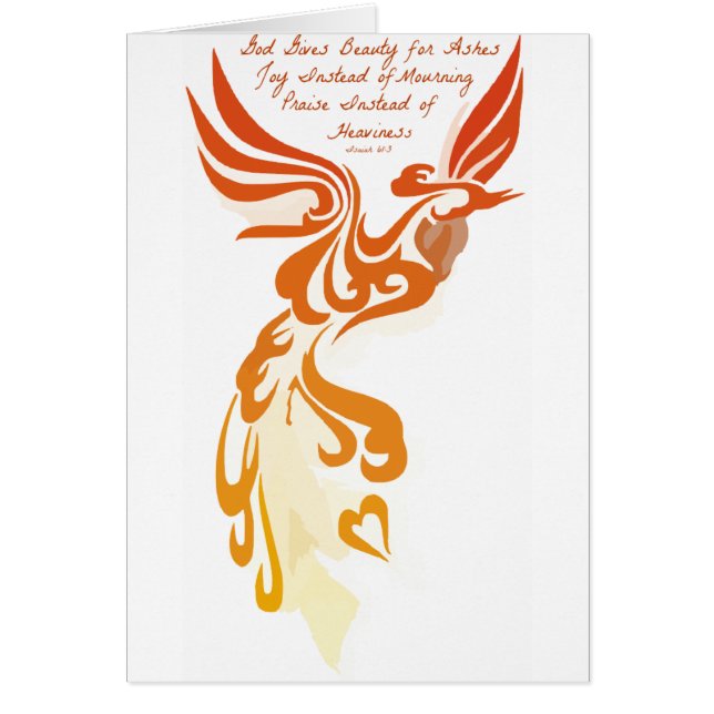 Carte d'Isaïe 61 Phoenix (Devant)