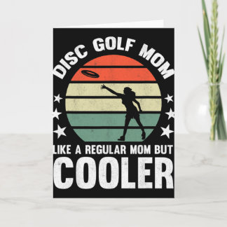 Carte Disc Golf Mom Disc Golfing Mother Frisbee Golfer W