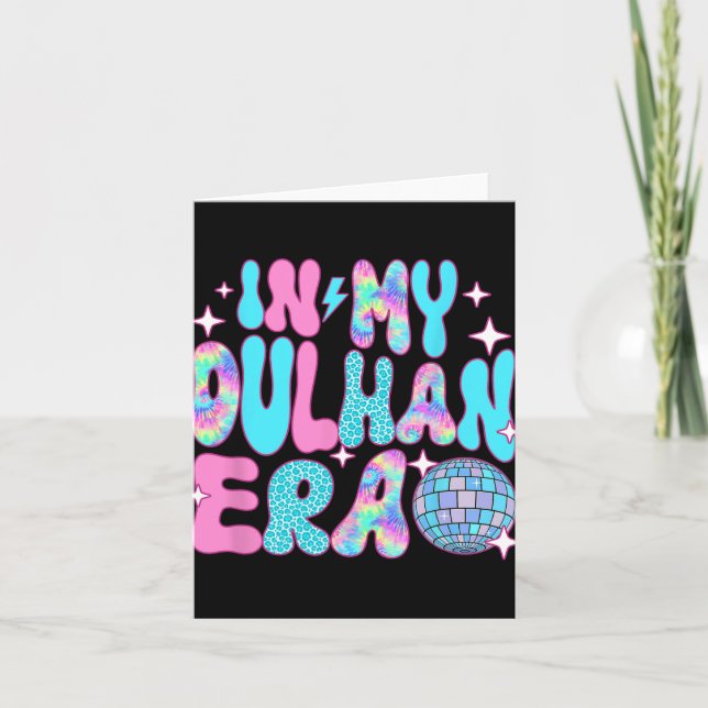 Carte Disco Dans Mon Époque Mariage De Mariée Dulhan (Devant)
