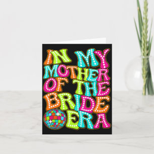 Carte Disco Super Dans Ma Mère De L'Époque Mariée