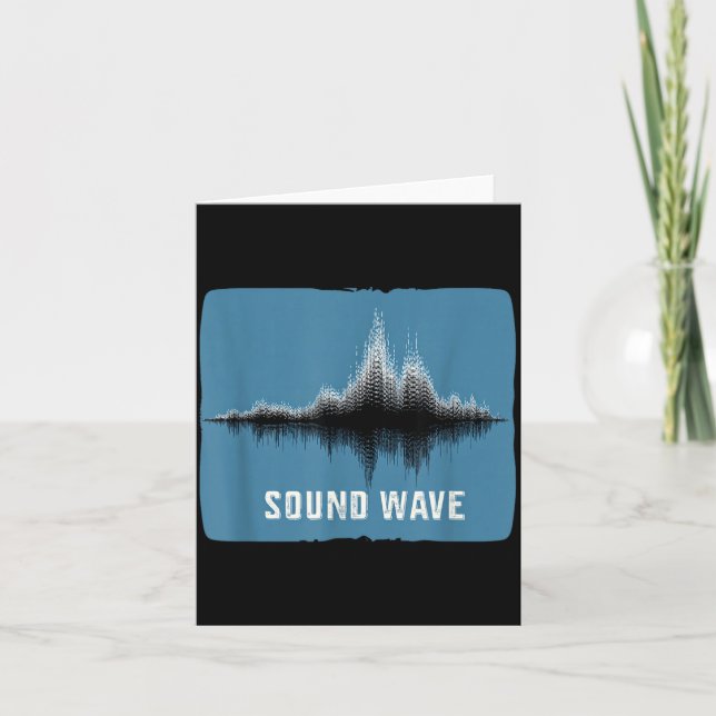 Carte Discours de vague sonore incroyable (Devant)