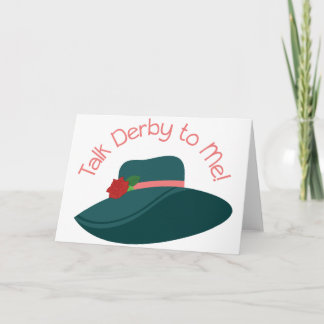 Carte Discuter Derby