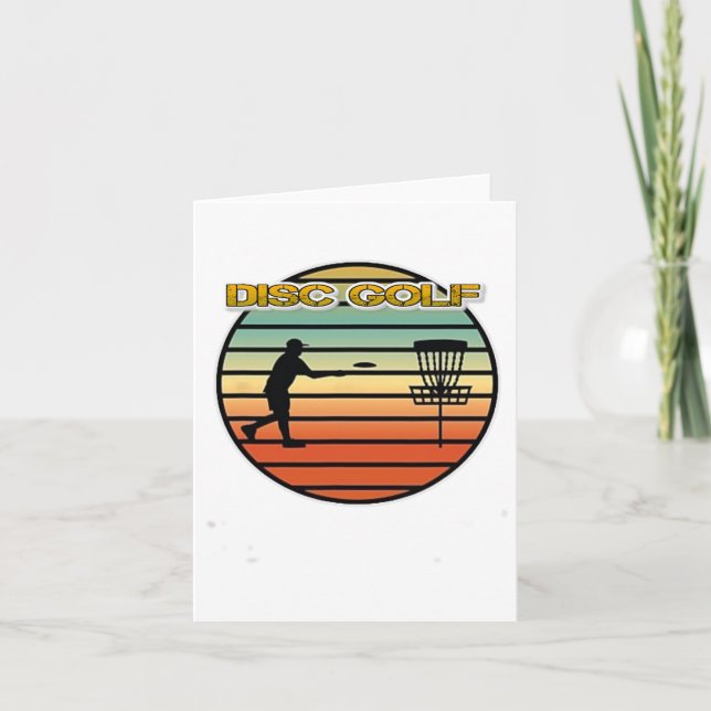 Carte Disk Golf (Devant)