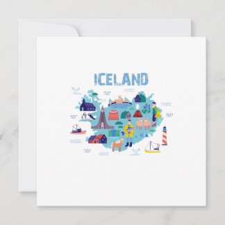 carte d'Islande