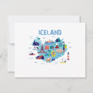 carte d'Islande