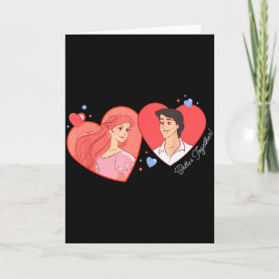 Carte Disney Princesse Ariel & Eric Saint-Valentin B