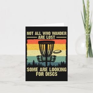 Carte Disque Golf Cadeau Disque Golfer Stuff Et Accessoi