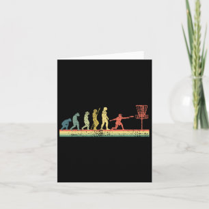 Carte Disque Golf Funny Sports Cadeau