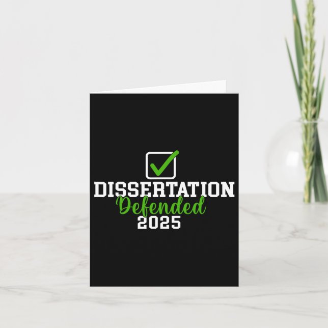 Carte Dissertation Défendée 2025 Pour Doctorat G De Doct (Devant)
