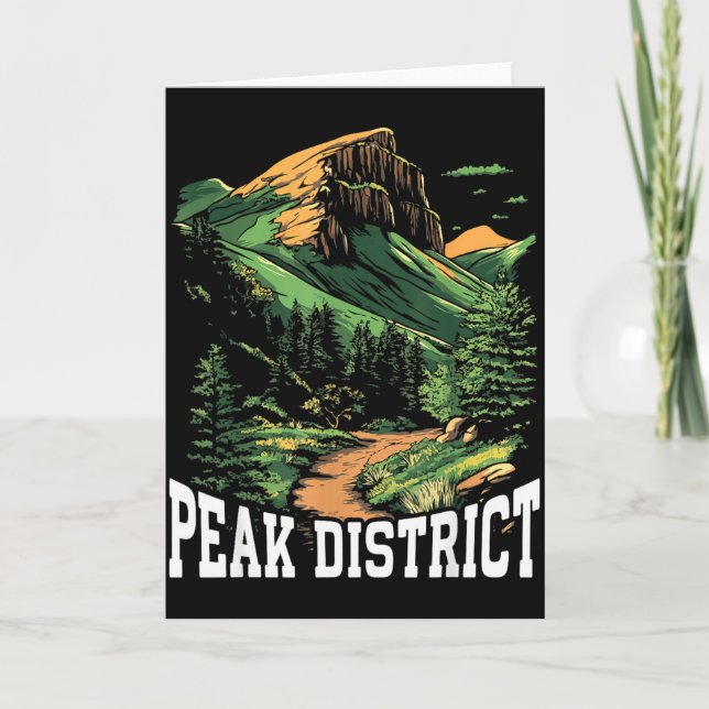 Carte District de Peak  (Devant)