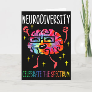 Carte Diversité neuronale Cerveau Autisme Sensibilisatio