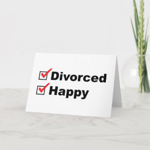 Carte Divorcé Et Heureux