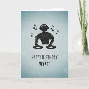 Carte DJ / Musicien - Graphique de mixage sonore, Votre 