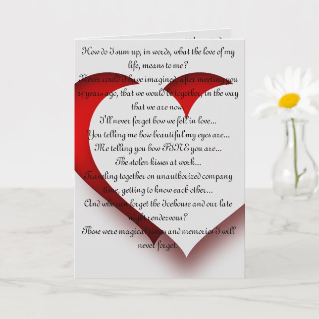 Carte DNHallmark EXCLUSIVE : L'amour de ma vie Anniversa (Petite plante)