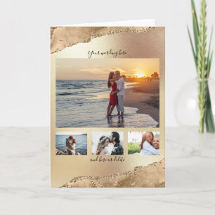 Carte do-it-yourself 4 photo romantique anniversaire a