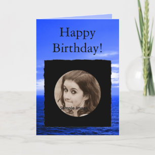 Carte do-it-yourself Créez votre propre   Cadre photo pe