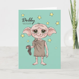 Carte Dobby aquarelle Personnage Art
