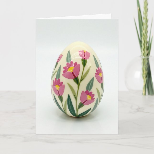 Carte d'objet peint floral de printemps (Devant)
