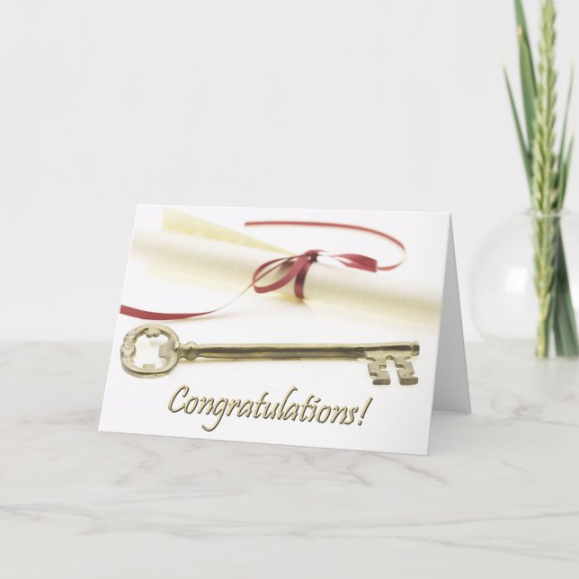 Carte d'obtention du diplôme (Devant)