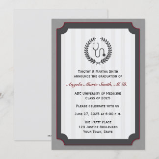 Carte d'obtention du diplôme de Faculté de