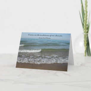 Carte d'obtention du diplôme de Thoreau de rêves