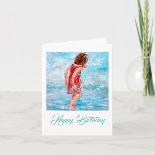 Carte d'Ocean Stroll Birthday