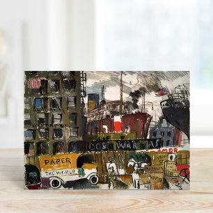 Carte Docks de New York   Joaquín Torres-García